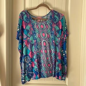 Patterned Lilly Pulitzer blouse size XXS